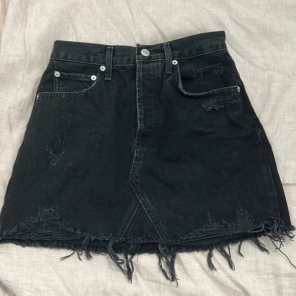 Agolde Dresses & Skirts - black Agoldge mini skirt